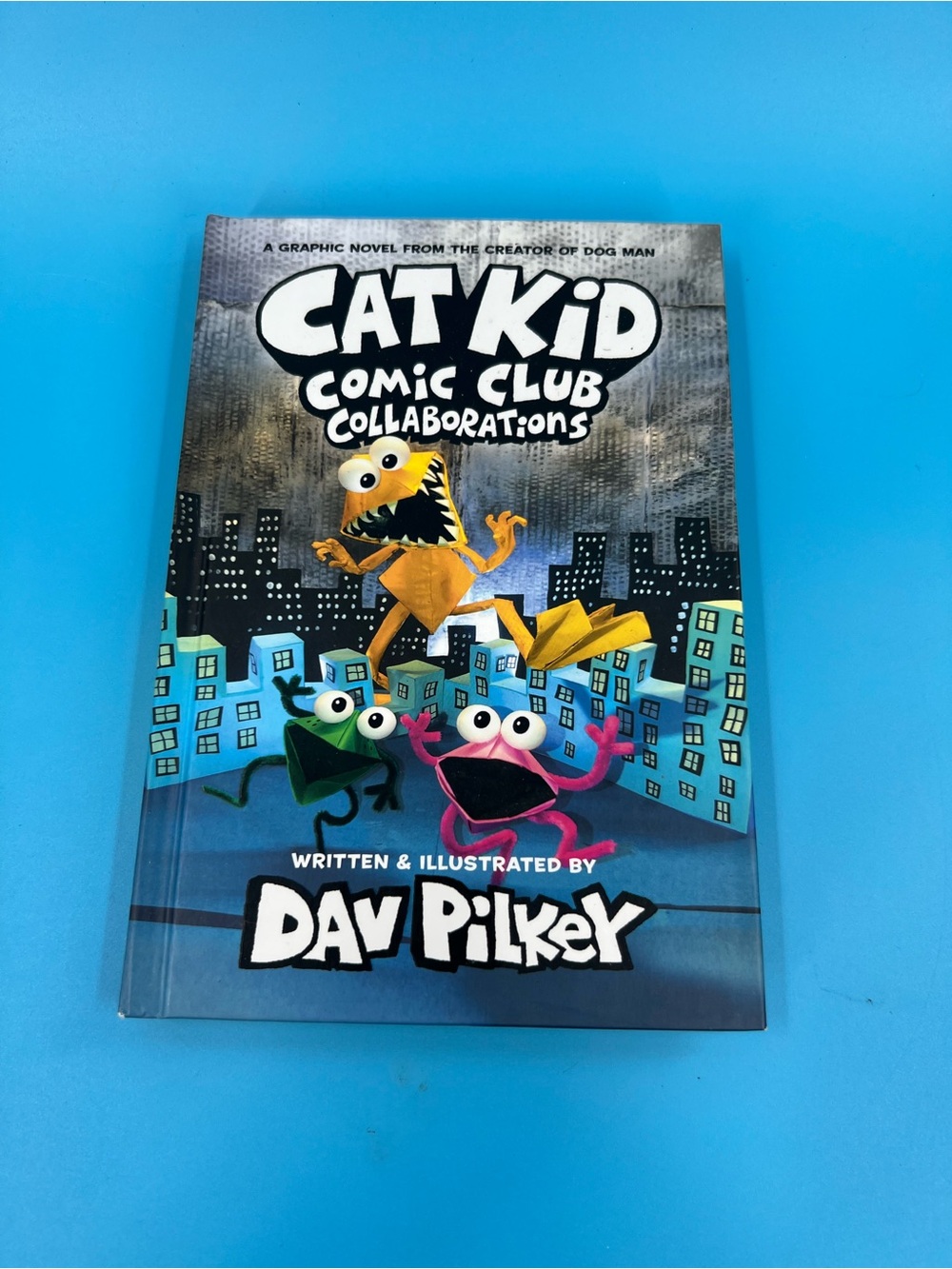 Cat Kid Comic Club Collaborations Book 4 Dav Pilkey Hardcover Graphic Novel